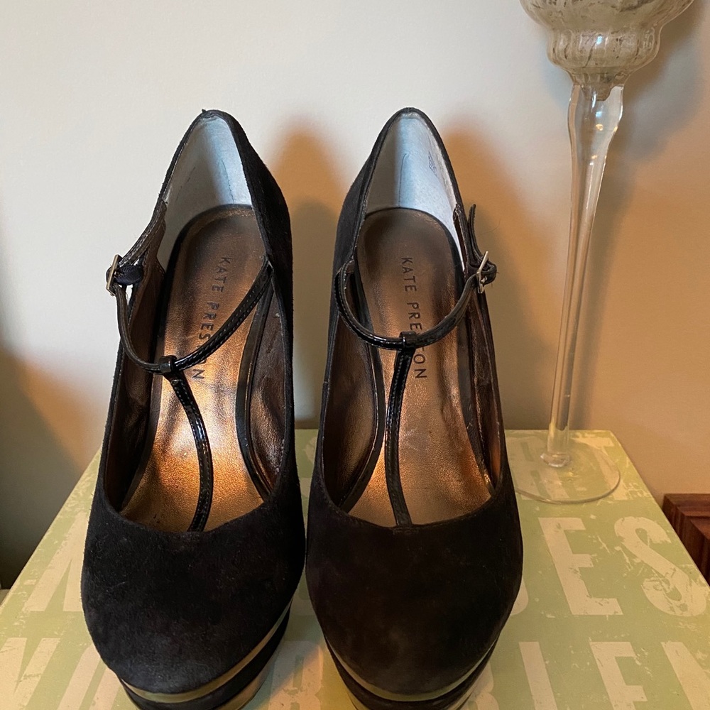 T-front Platform Stilettos - Picture 5 of 8